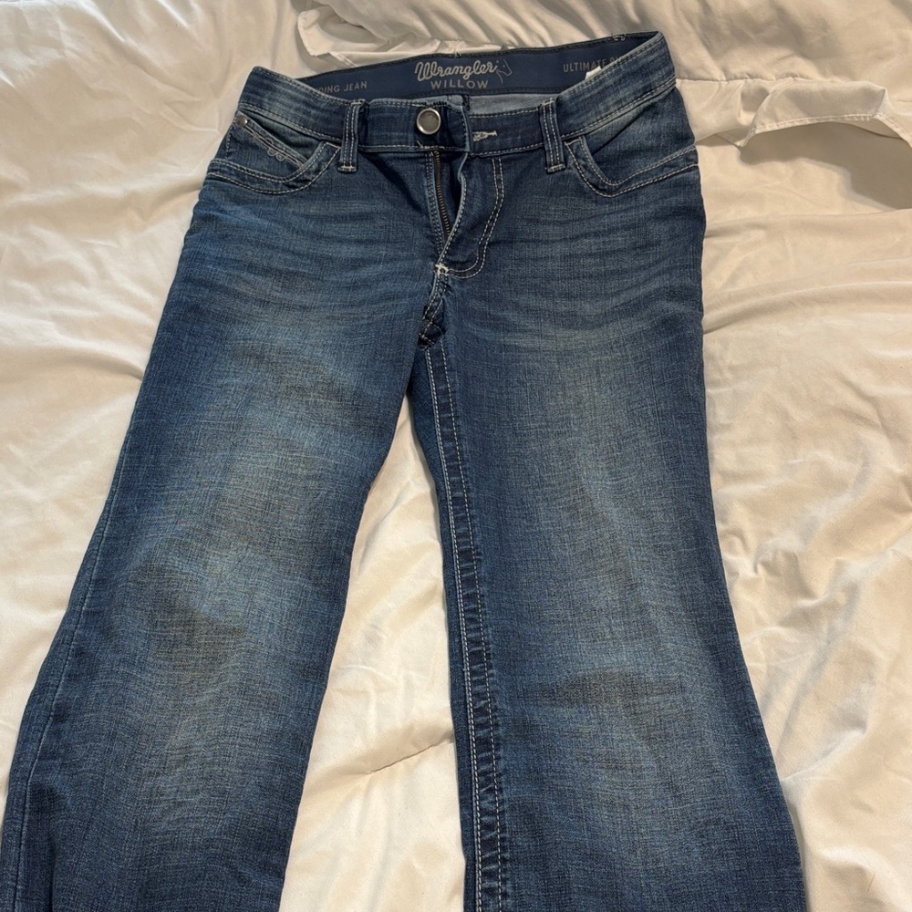 Wrangler Women's Classic Blue Boot Cut Jeans